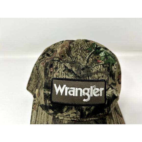 Wrangler Mens Camouflage Hunting Trucker Hat Baseball Cap Lid Camo Adjustable - Picture 2 of 3